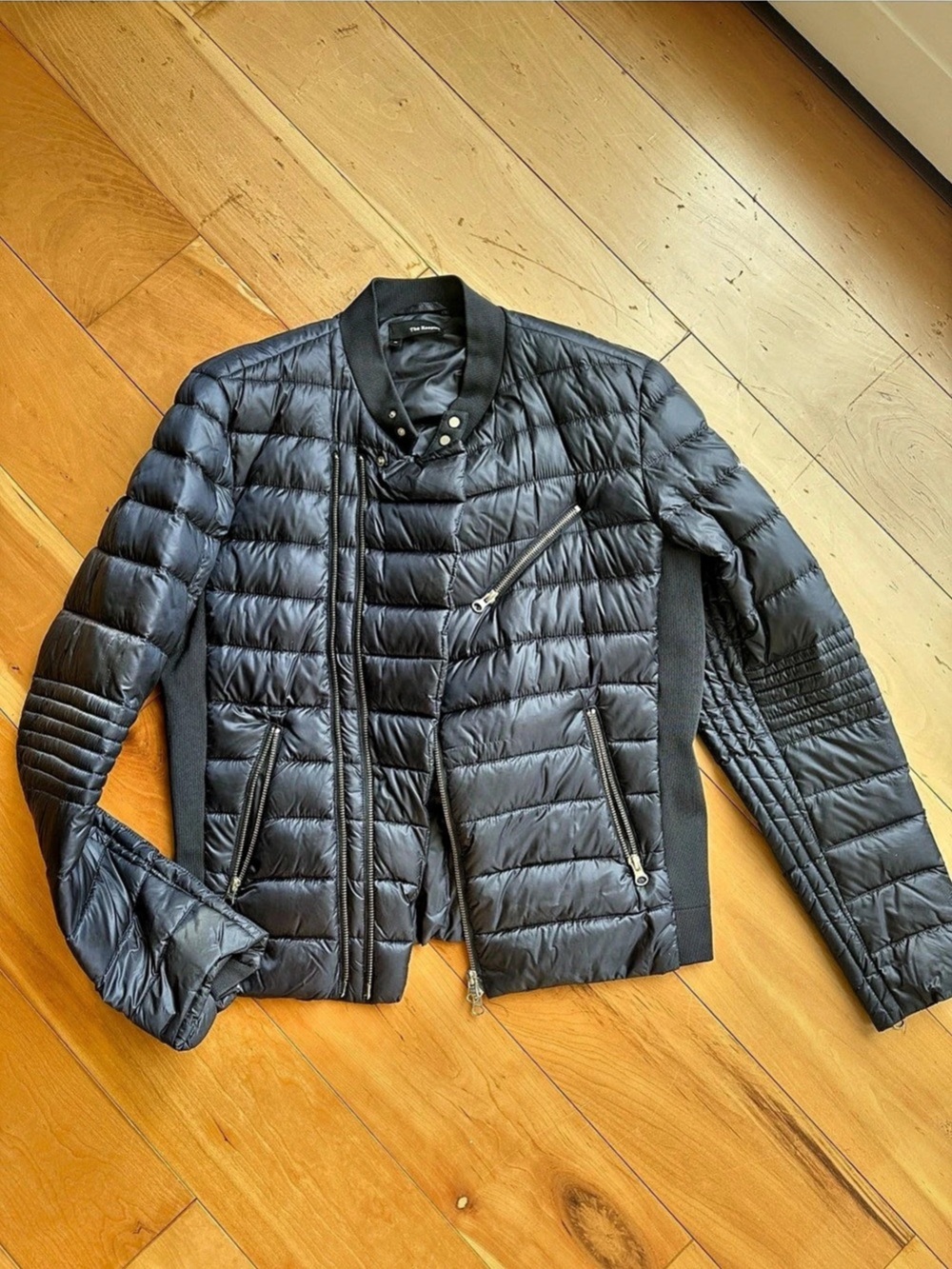 The Kooples Blue Puffer Jacket